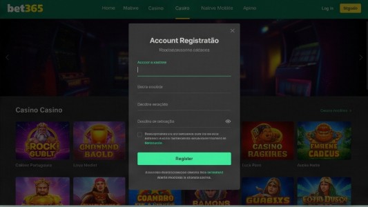 Bet365 Cadastro
