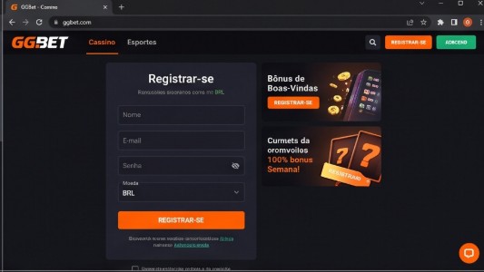 GGBet Registrar