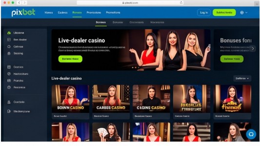 PixBet Cassino Ao Vivo