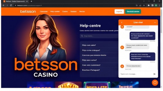 Qualidade do Betsson suporte