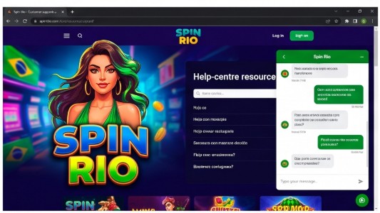 Qualidade do Spin Rio suporte
