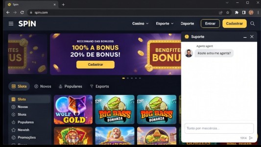 Spin Casino Suporte