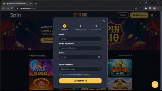 Spin Rio Cadastro